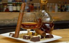 Коньяк в бутылке