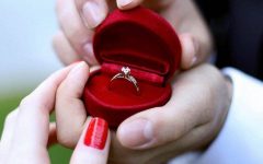 кольцо в коробочке